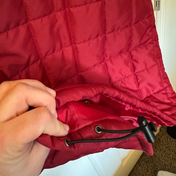 Chaps Men’s Md Red Quilted Vest - Picture 4 of 5